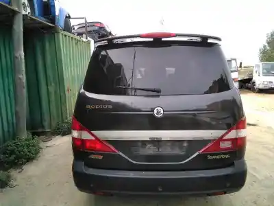 Утилизация автомобиля ssangyong rodius xdi года 2006 питание d27dt