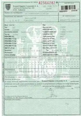 Scrapping Vehicle dacia sandero básico of the year 2009 powered k9kk7