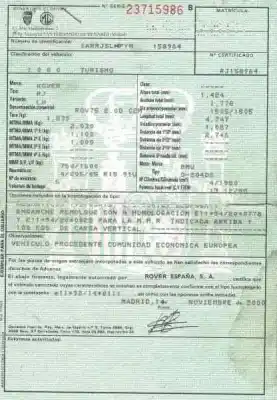 Veículo de Sucata mg rover serie 75 (rj) 2.0 16v cdti do ano 2000 alimentado 204d2