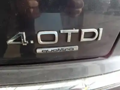 Утилизация автомобиля audi a8 (4e2) 4.0 tdi quattro года 2005 питание ase