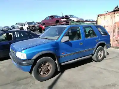 Scrapping Vehicle opel frontera a 2.2 básico of the year 1997 powered x22xe