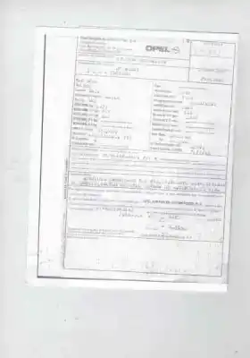 Veicolo di demolizione opel agila básico dell'anno 2000 alimentato z10xe