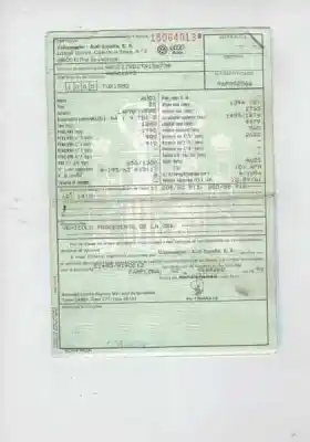 Verschrottungsfahrzeug audi a4 berlina (b5) 1.9 tdi des jahres 1996 angetrieben afn