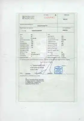 Scrapping Vehicle kia rio ls berlina of the year 2002 powered a5d