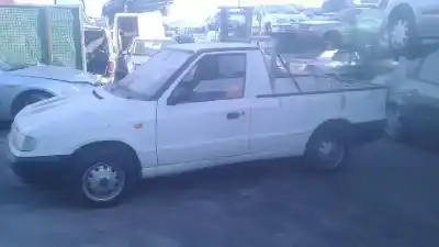 Verschrottungsfahrzeug skoda felicia pickup hardtop des jahres 1999 angetrieben aef