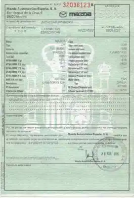 Veículo de Sucata mazda 2 berlina (dy) 1.4 crtd active do ano 2005 alimentado f6ja