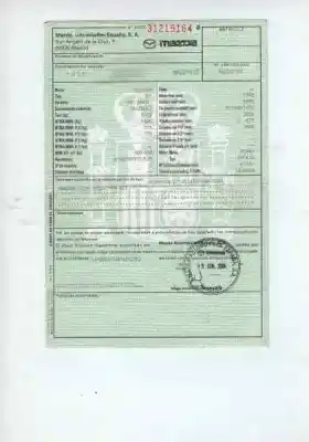 Sloopvoertuig mazda 2 berlina (dy) 1.4 cat van het jaar 2004 aangedreven fxja