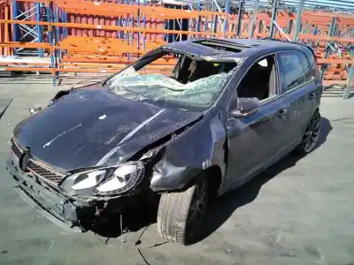 Veicolo di demolizione volkswagen golf vi (5k1) gtd dell'anno 2019 alimentato cfgb