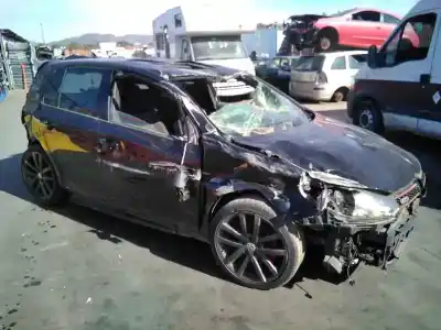 Veicolo di demolizione volkswagen golf vi (5k1) gtd dell'anno 2019 alimentato cfgb