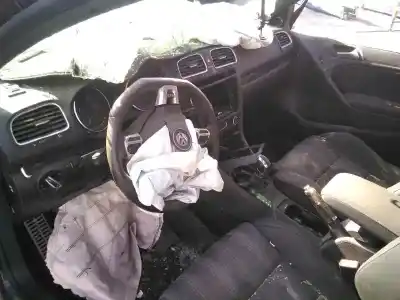 Veicolo di demolizione volkswagen golf vi (5k1) gtd dell'anno 2019 alimentato cfgb