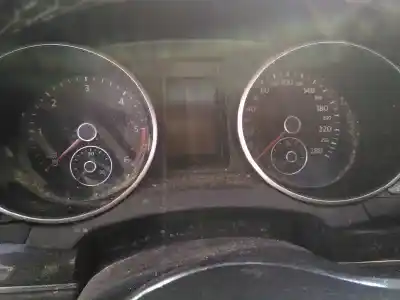 Veicolo di demolizione volkswagen golf vi (5k1) gtd dell'anno 2019 alimentato cfgb