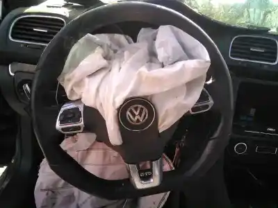 Veicolo di demolizione volkswagen golf vi (5k1) gtd dell'anno 2019 alimentato cfgb