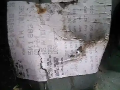 Veicolo di demolizione volkswagen golf vi (5k1) gtd dell'anno 2019 alimentato cfgb