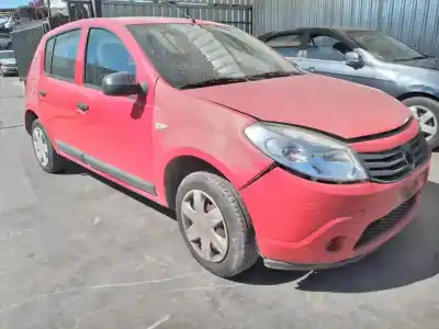 Veículo de Sucata dacia sandero básico do ano 2010 alimentado d4ff7