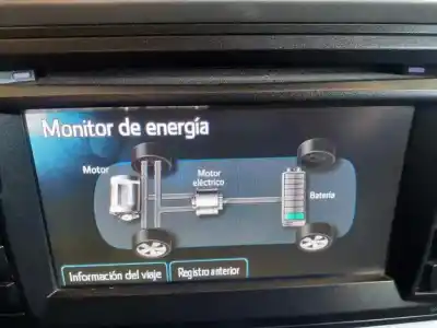 Scrapping Vehicle toyota auris hybrid active of the year 2013 powered 2zr