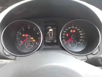 Sloopvoertuig volkswagen golf vi (5k1) sport van het jaar 2009 aangedreven cav