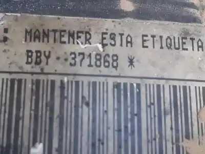 Veicolo di demolizione seat ibiza (6l1) signo dell'anno 2002 alimentato bby