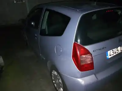 Veículo de Sucata citroen c2 furio do ano 2004 alimentado 8hz