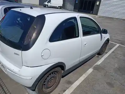 Scrapping Vehicle opel corsa c blue line of the year 2003 powered z13dt