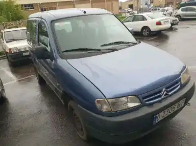 Scrapping Vehicle CITROEN BERLINGO 1.9 D Multispace of the year 1998 powered D9B