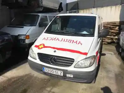 Veicolo di demolizione MERCEDES-BENZ VITO (W639) BASIC, COMBI 111 CDI Largo (639.603) dell'anno 2009 alimentato 646980