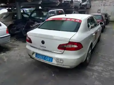 Scrapping Vehicle skoda superb combi (3t5) comfort of the year 2009 powered bmp