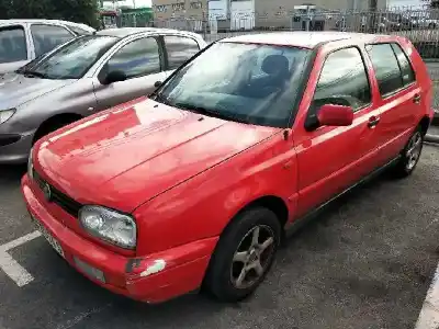 Scrapping Vehicle VOLKSWAGEN GOLF III BERLINA (1H1) 1.6 of the year 1991 powered AEK
