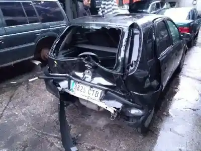 Scrapping Vehicle opel corsa c blue line of the year 2004 powered z13dt