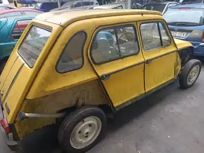 Veicolo di demolizione citroen dyane dyane 6 dell'anno 1977 alimentato am 2a