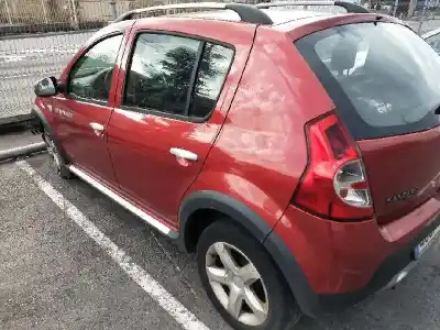Veículo de Sucata dacia sandero stepway do ano 2009 alimentado k9k792