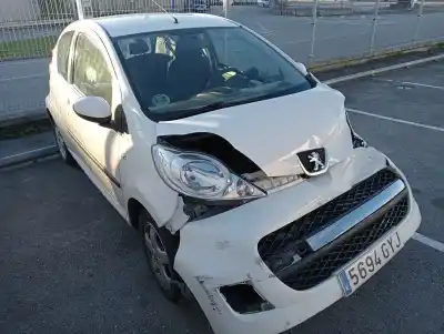 Veículo de Sucata PEUGEOT 107 1.0 CAT (384F) do ano 2010 alimentado 1KR