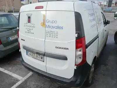 Scrapping Vehicle dacia dokker ambiance of the year 2012 powered k9k c6