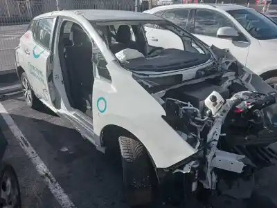 Veicolo di demolizione nissan leaf 2 zero edition dell'anno 2017 alimentato em57