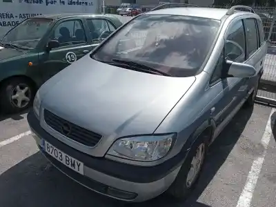 Scrapping Vehicle OPEL ZAFIRA A MONOSPACE (T98) 2.0 DTI 16V (F75) of the year 2001 powered Y20DTH