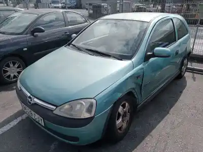 Scrapping Vehicle opel corsa c (x01) 1.7 dti (f08, f68) of the year 2003 powered y 17 dt