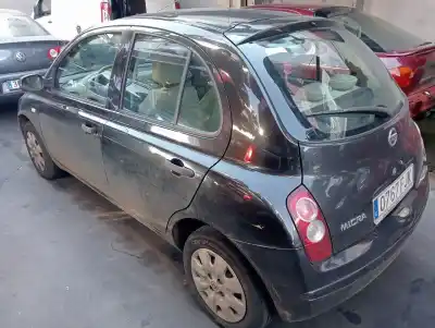 Veículo de Sucata nissan micra (k12e) plus (d) do ano 2005 alimentado cr12