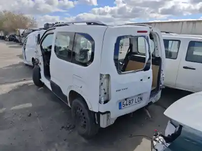 Veicolo di demolizione PEUGEOT RIFTER  dell'anno 2019 alimentato YHW (DV5RE)