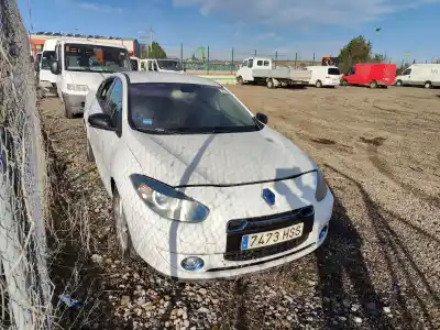 Scrapping Vehicle renault fluence (l3_) z.e. of the year 2013 powered 5am 400