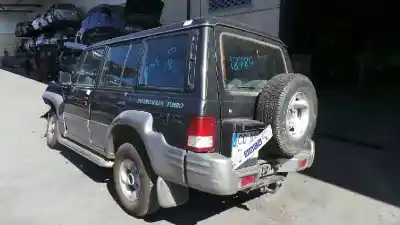 Veicolo di demolizione hyundai galloper exceed dell'anno 1998 alimentato d4bh