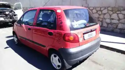 Scrapping Vehicle daewoo matiz se of the year 2002 powered f8cv