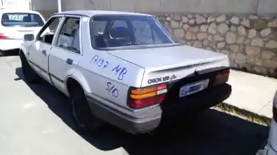 Sloopvoertuig ford orion clx van het jaar 1990 aangedreven rt