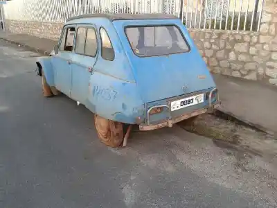 Sloopvoertuig citroen dyane dyane 6 van het jaar 1978 aangedreven 