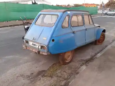 Sloopvoertuig citroen dyane dyane 6 van het jaar 1978 aangedreven 