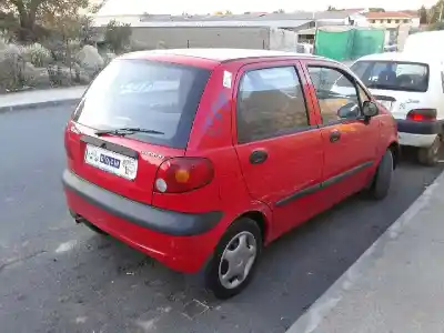 Scrapping Vehicle daewoo matiz se of the year 2001 powered f8cv