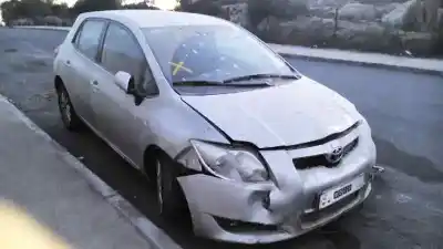 Sloopvoertuig toyota auris luna van het jaar 2008 aangedreven 1zr