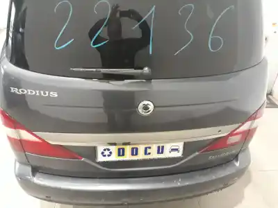 Утилизация автомобиля ssangyong rodius xdi года 2007 питание d27dt