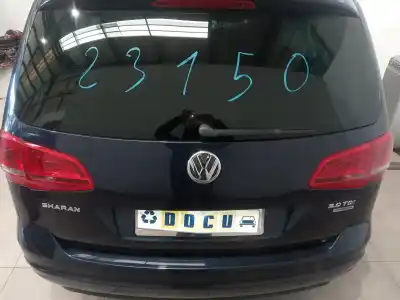 Sloopvoertuig volkswagen sharan (7n1, 7n2) 2.0 tdi van het jaar 2013 aangedreven cfg