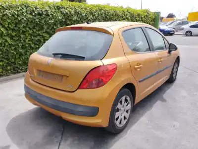 Sloopvoertuig peugeot 207 x-line van het jaar 2007 aangedreven 9hx