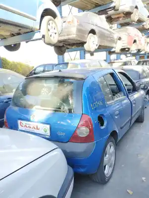 Scrapping Vehicle renault clio ii fase ii (b/cb0) 1.5 dci diesel 65 cv / 48 kw of the year 2003 powered k9k a7
