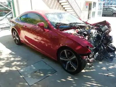 Veículo de Sucata lexus rc 300h do ano 2018 alimentado 2arfse